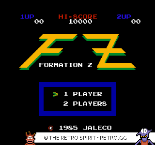 Game screenshot of Formation Z