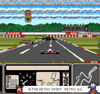 Game screenshot of Formula 1 Sensation
