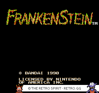 Game screenshot of Frankenstein: The Monster Returns
