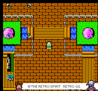 Game screenshot of Gekitotsu Yonku Battle