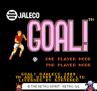 Game screenshot of Goal!