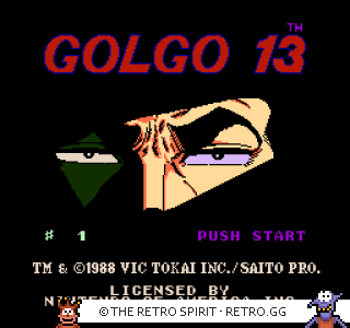 Game screenshot of Golgo 13: Top Secret Episode