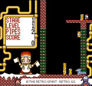 Game screenshot of Gorby no Pipeline Daisakusen