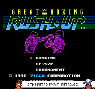 Game screenshot of Great Boxing: Rush Up