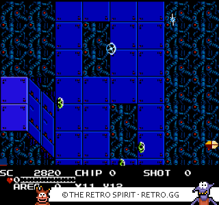 Game screenshot of Guardic Gaiden