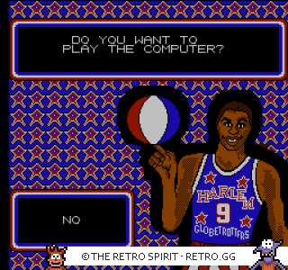 Game screenshot of Harlem Globetrotters