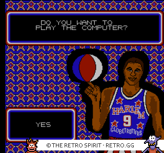 Game screenshot of Harlem Globetrotters