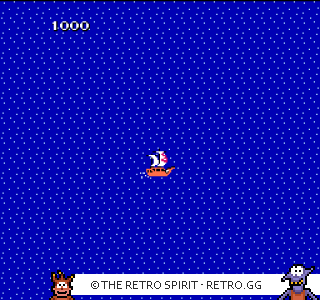 Game screenshot of Higemaru Makaijima: Nanatsu no Shima Daibouken