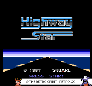 Game screenshot of Highway Star