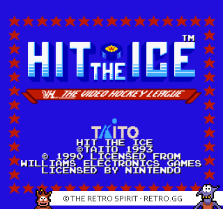 Game screenshot of Hit the Ice