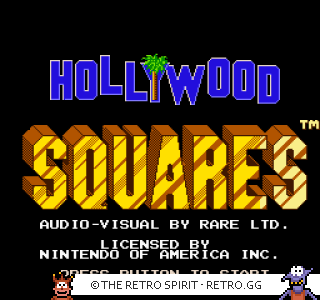 Game screenshot of Hollywood Squares