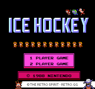 Game screenshot of Ice Hockey