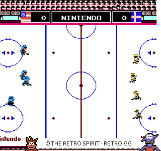 Game screenshot of Ice Hockey