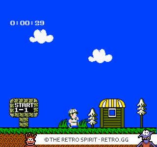 Game screenshot of Kakefu-kun no Jump Tengoku: Speed Jigoku