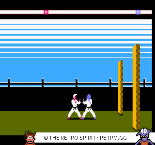Game screenshot of Karateka