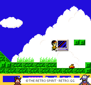 Game screenshot of Kiteretsu Daihyakka
