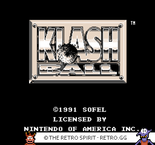 Game screenshot of KlashBall