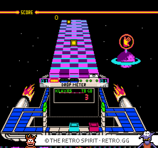 Game screenshot of Klax