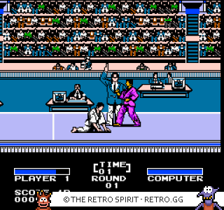 Game screenshot of Konamic Sports in Seoul