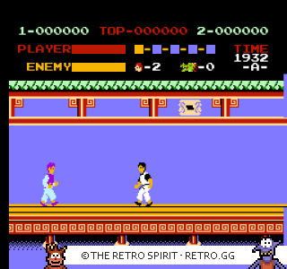 Game screenshot of Kung Fu
