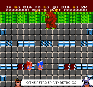 Game screenshot of Kung-Fu Heroes