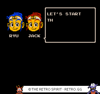 Game screenshot of Little Ninja Brothers