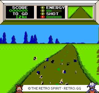 Game screenshot of Mach Rider