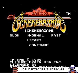 Game screenshot of The Magic of Scheherazade