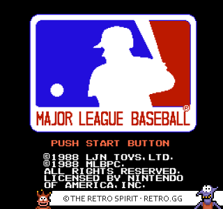 Game screenshot of Major League Baseball