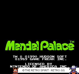 Game screenshot of Mendel Palace