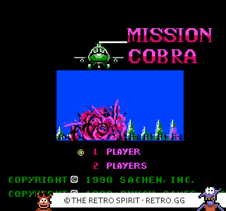 Game screenshot of Mission Cobra