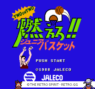 Game screenshot of Moero!! Junior Basket: Two on Two