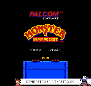 Game screenshot of Monster In My Pocket