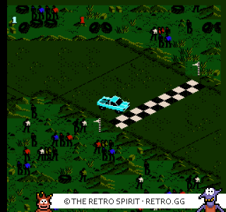 Game screenshot of Monster Truck Rally