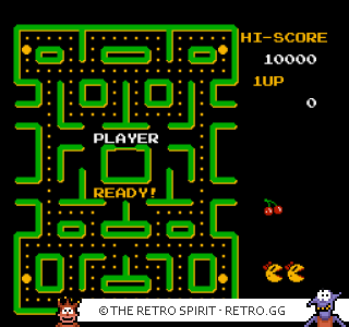 Game screenshot of Ms. Pac-Man