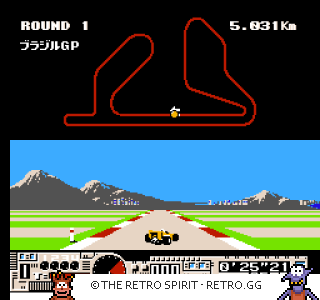 Game screenshot of Nakajima Satoru F-1 Hero