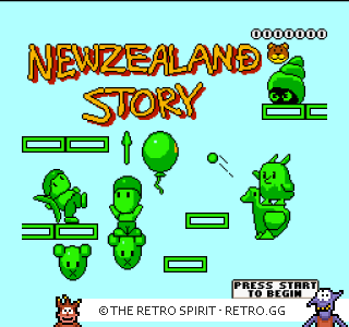 Game screenshot of The New Zealand Story