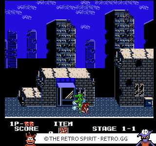 Game screenshot of Ninja Crusaders