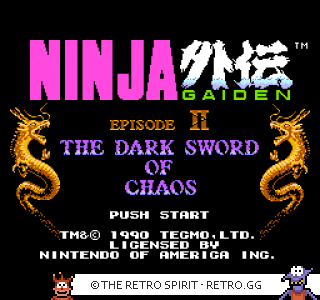 Game screenshot of Ninja Gaiden II: The Dark Sword of Chaos