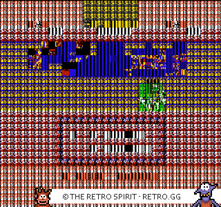 Game screenshot of Ninja Jajamaru-kun