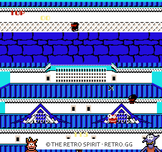Game screenshot of Ninja-kun: Majou no Bouken