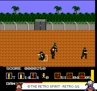 Game screenshot of Operation Wolf