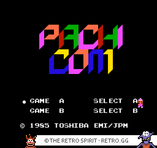 Game screenshot of Pachi Com