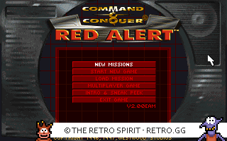 Game screenshot of Command & Conquer: Red Alert