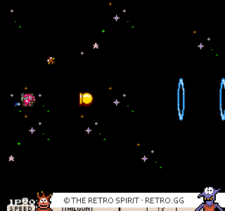 Game screenshot of Parodius