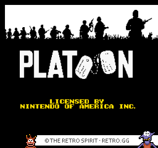 Game screenshot of Platoon