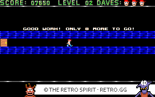 Game screenshot of Dangerous Dave
