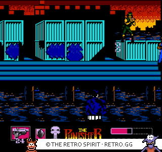 Game screenshot of The Punisher