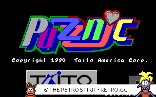Game screenshot of Puzznic