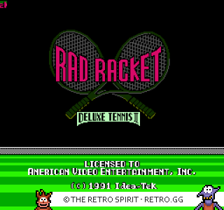 Game screenshot of Rad Racket: Deluxe Tennis II